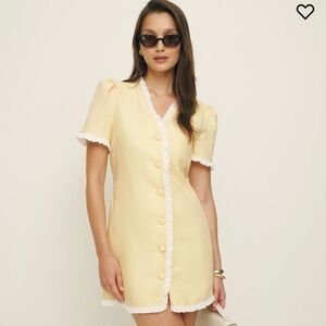 Reformation Breslyn Linen Dress